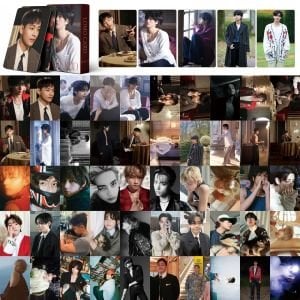 BTS V '' Winter Ahead '' Çift Yön Baskılı Lomo Card Seti