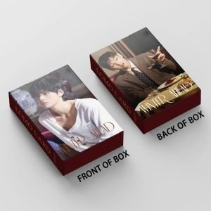 BTS V '' Winter Ahead '' Çift Yön Baskılı Lomo Card Seti