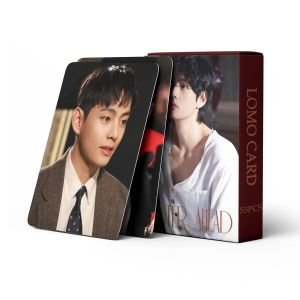 BTS V '' Winter Ahead '' Çift Yön Baskılı Lomo Card Seti