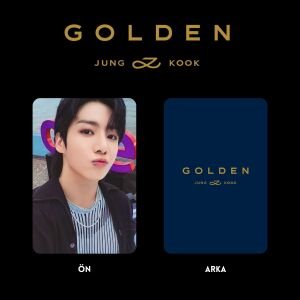 BTS Jungkook '' GOLDEN '' Albüm PC Set