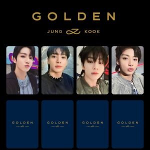 BTS Jungkook '' GOLDEN '' Albüm PC Set