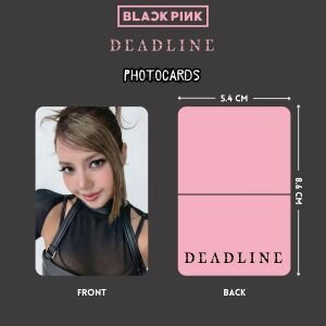 BLACKPINK Lisa  '' Deadline '' Photocards Set