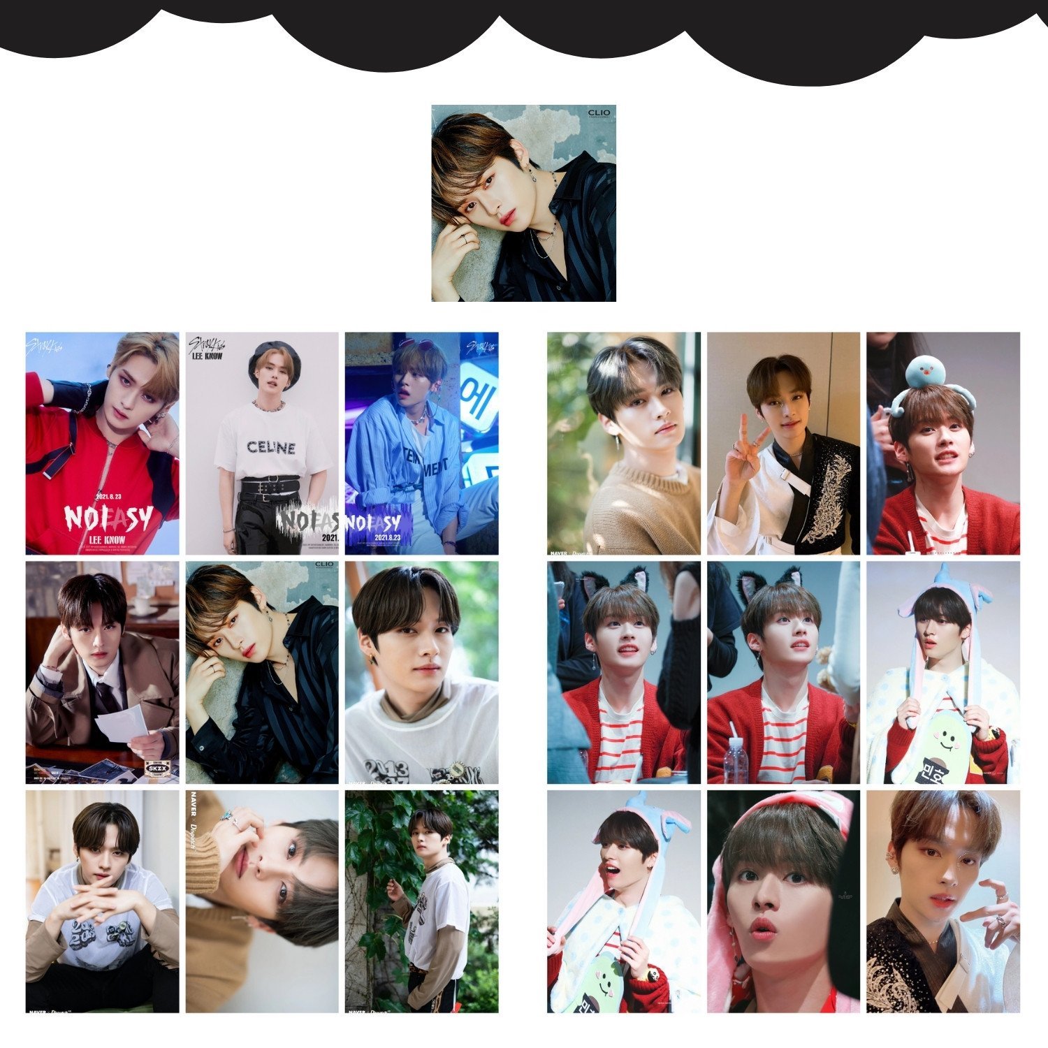 STRAY KIDS '' Lee Know ''  Fotokart Seti