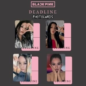 BLACKPINK Jisoo '' Deadline '' Photocards Set