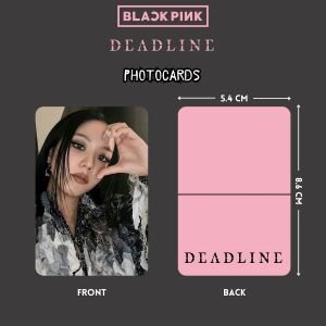 BLACKPINK Jisoo '' Deadline '' Photocards Set