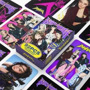 AESPA '' Rich man '' Çift Yön Baskılı Lomo Card Seti (60 Pcs)