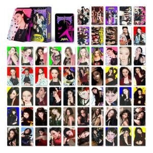 AESPA '' Rich man '' Çift Yön Baskılı Lomo Card Seti (60 Pcs)