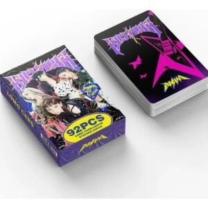 AESPA '' Rich man '' Çift Yön Baskılı Lomo Card Seti (60 Pcs)