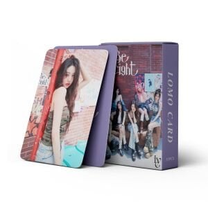 IVE '' Be Alright '' Çift Yön Baskılı Hologramlı Lomo Card Seti (55 Pcs)