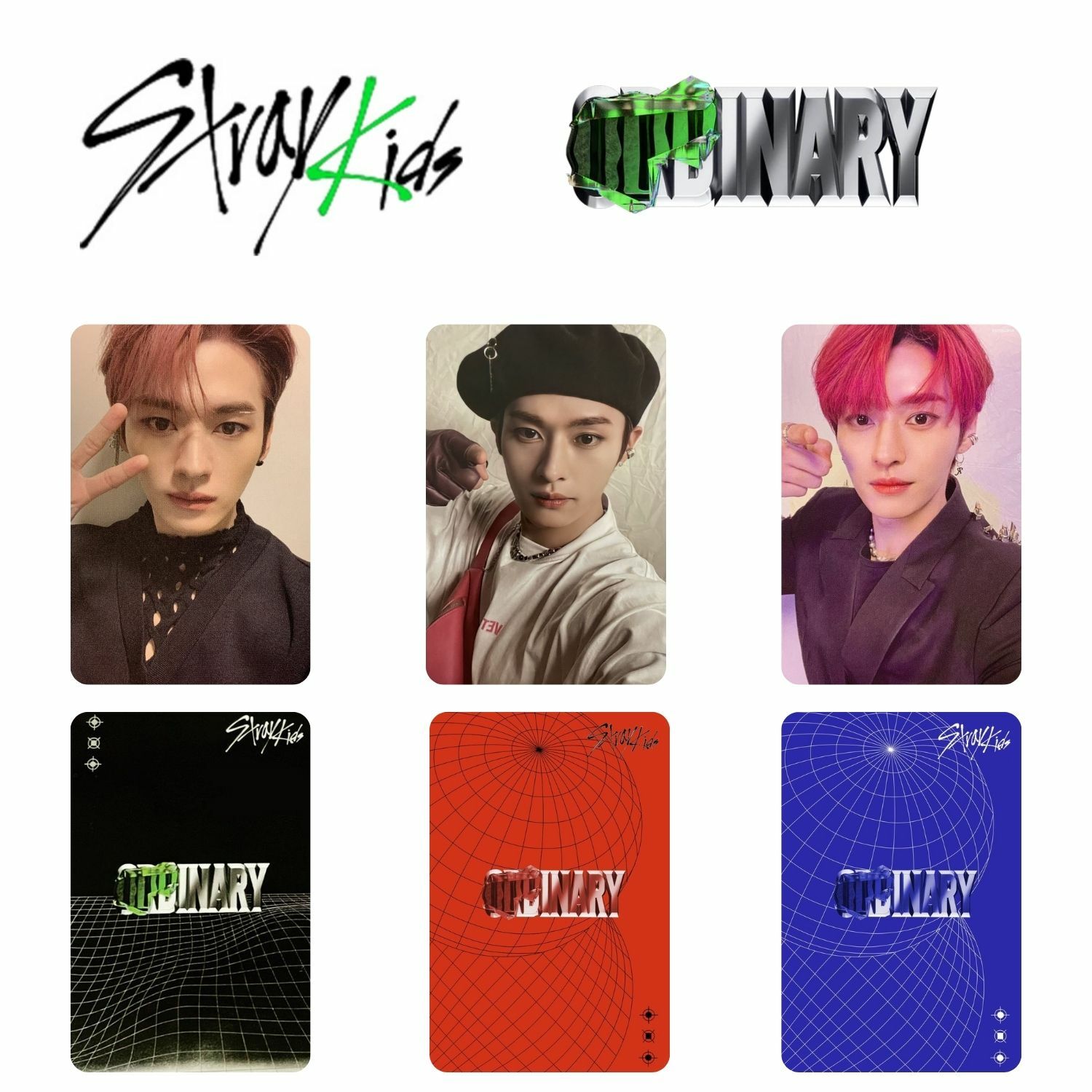 STRAY KIDS Lee Know '' Oddinary '' Albüm Kart Seti