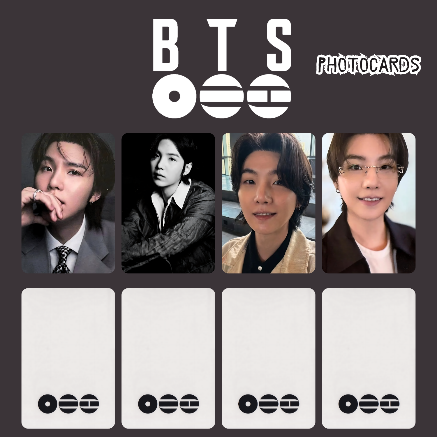BTS Suga '' Arirang '' Photocards Set
