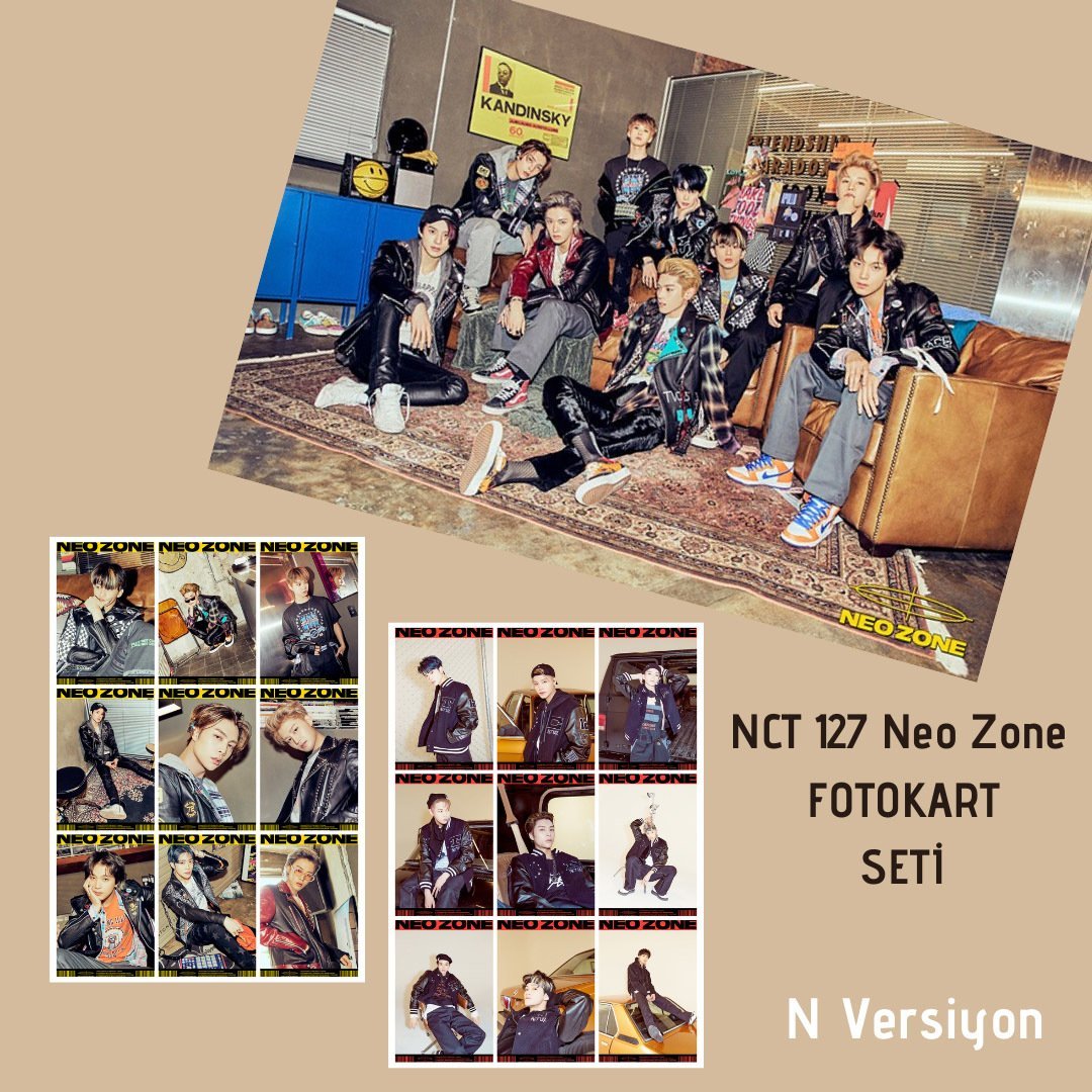 NCT 127 ''Neo Zone'' Fotokart Seti N Versiyon