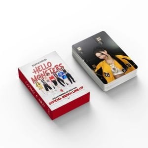 BABYMONSTER '' Hello Monsters ''  Çift Yön Baskılı Hologramlı Laser/Lomo Card Seti