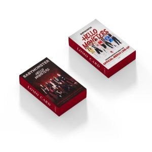 BABYMONSTER '' Hello Monsters ''  Çift Yön Baskılı Hologramlı Laser/Lomo Card Seti