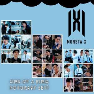 MONSTA X '' One Of A Kind '' Fotokart Seti