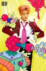 NCT 127 ''CHERRY BOMB'' GRUP VE ÜYE KARTPOSTALLARI TAEYONG