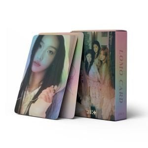 ILLIT '' I'LL LIKE YOU ''  Çift Yön Baskılı Hologramlı Laser/Lomo Card Seti