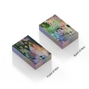 ILLIT '' I'LL LIKE YOU ''  Çift Yön Baskılı Hologramlı Laser/Lomo Card Seti