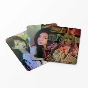 ILLIT '' I'LL LIKE YOU ''  Çift Yön Baskılı Hologramlı Laser/Lomo Card Seti