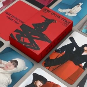BTS  '' J-HOPE On The Stage ''  Çift Yön Baskılı Hologramlı Laser/Lomo Card Seti
