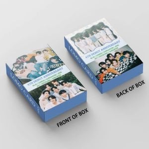 ENHYPEN '' 4TH Debut Anniversary '' Çift Yön Baskılı Lomo Card Seti