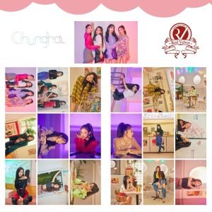 Seulgi x Sinb x Chungha x Soyeon ''Wow Thing''   Fotokart Seti