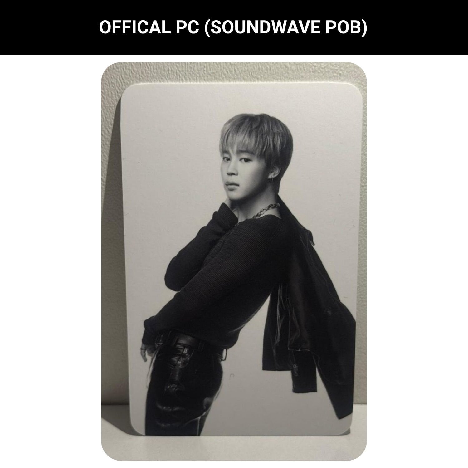 BTS Jimin '' Arirang '' Sound Wave POB Photocard