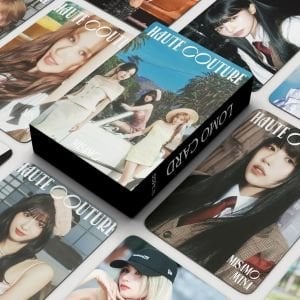 TWICE MISAMO '' Haute Couture '' Çift Yön Baskılı Lomo Card Seti