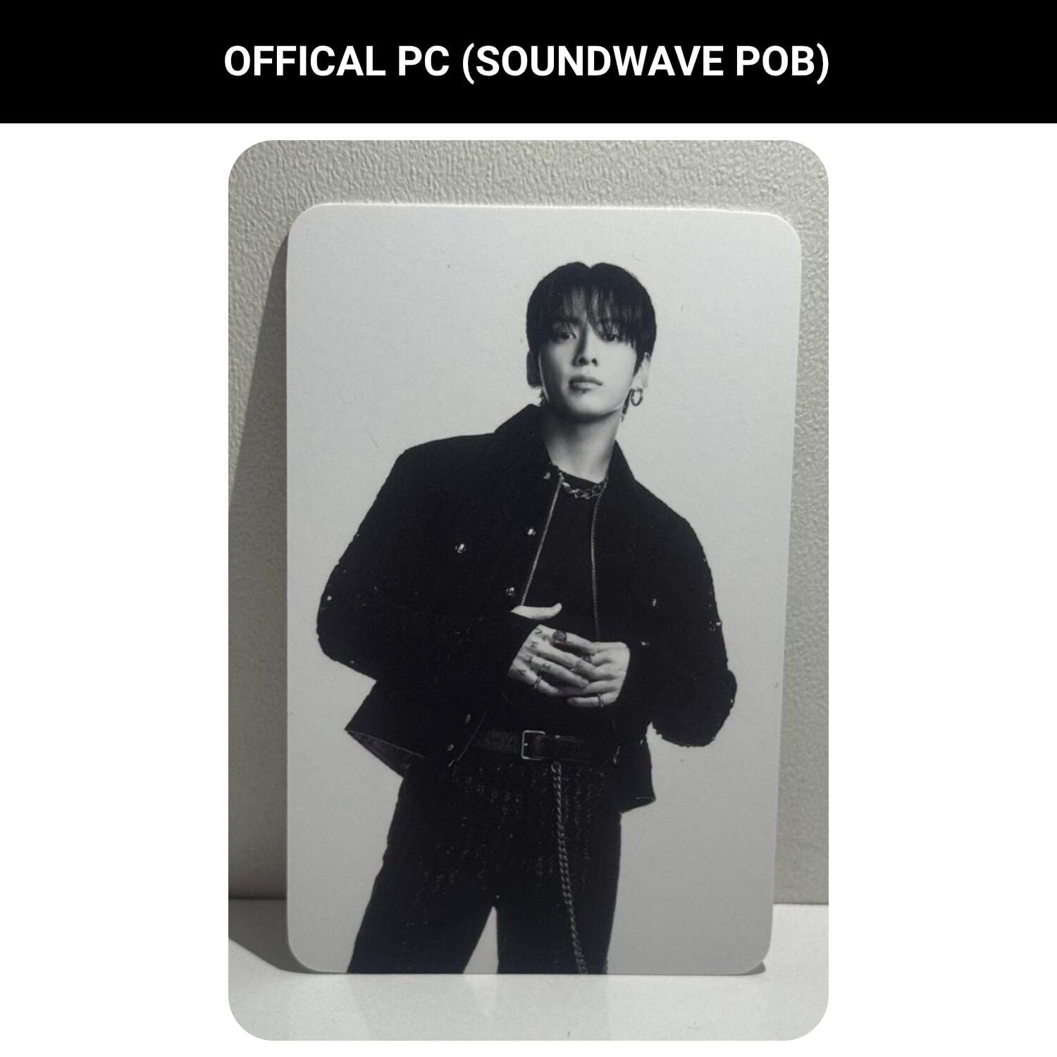 BTS Jungkook '' Arirang '' Sound Wave POB Photocard