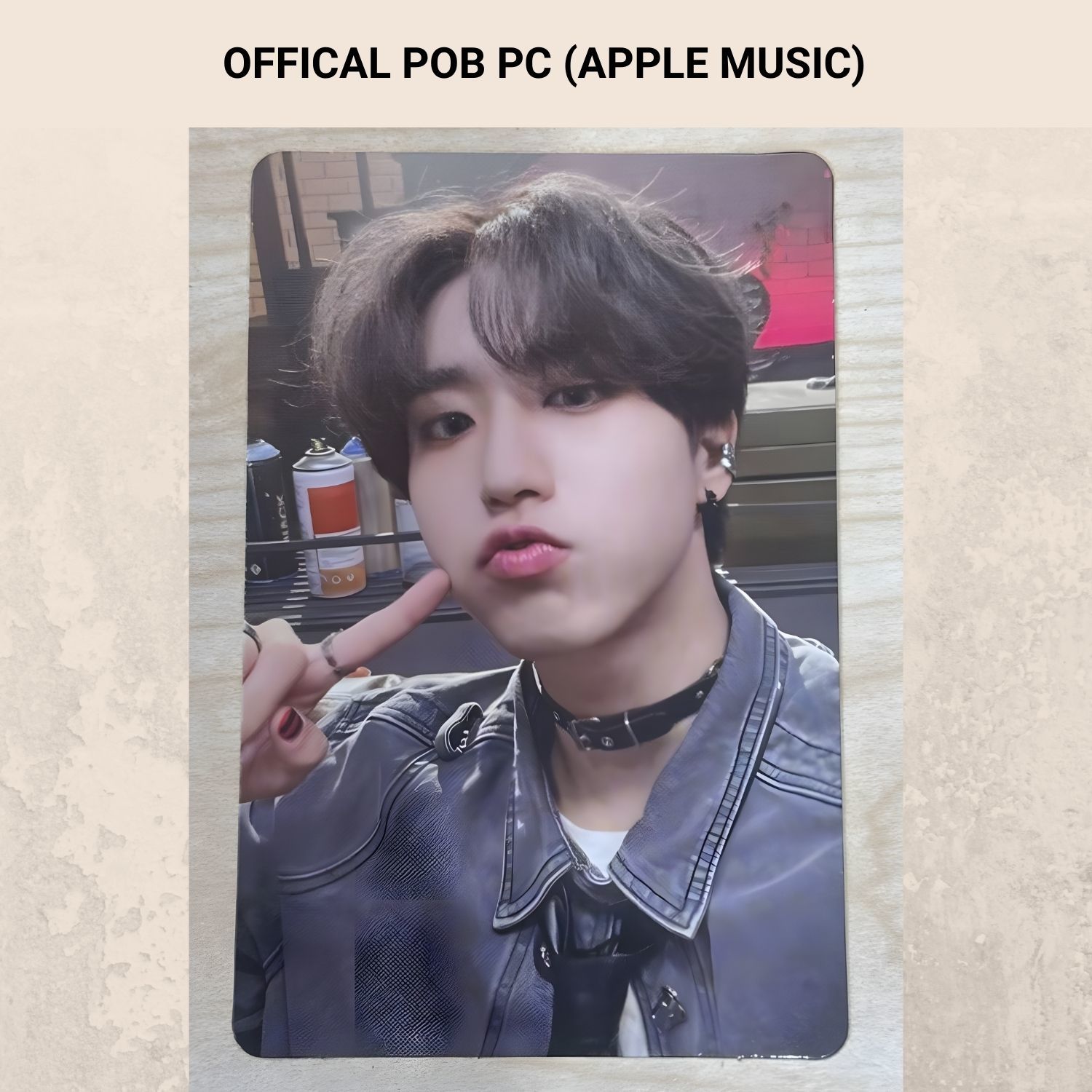 Stray Kids Han '' Maxident '' Apple Music POB PC