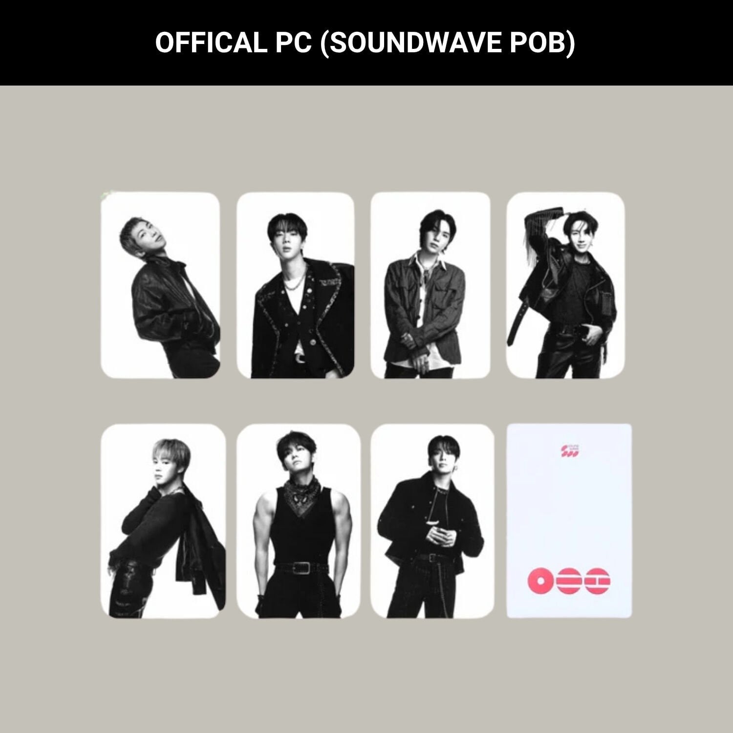 BTS  '' Arirang '' Sound Wave POB Set Photocard