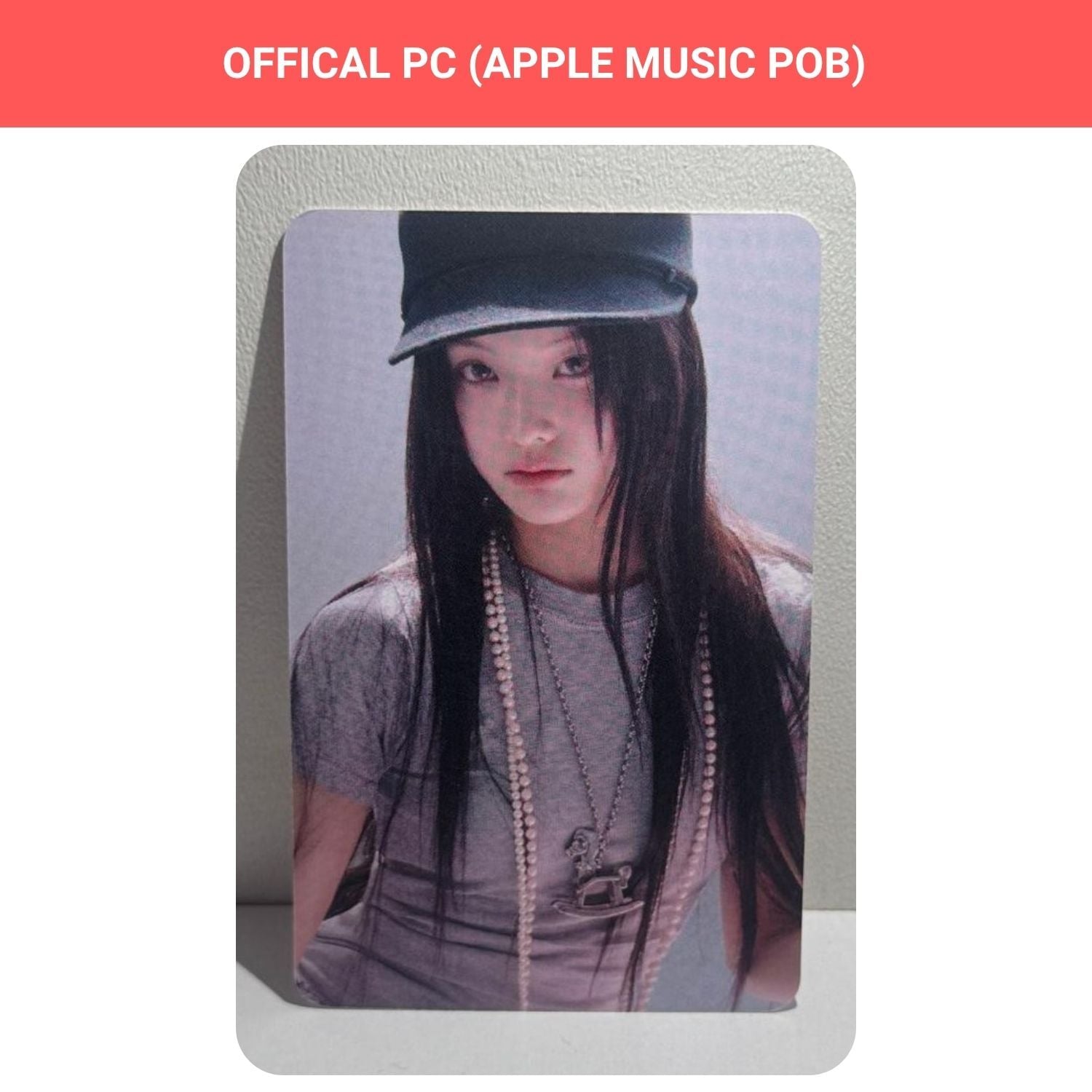 ILLIT Iroha '' Bomb '' Apple Music POB Photocard