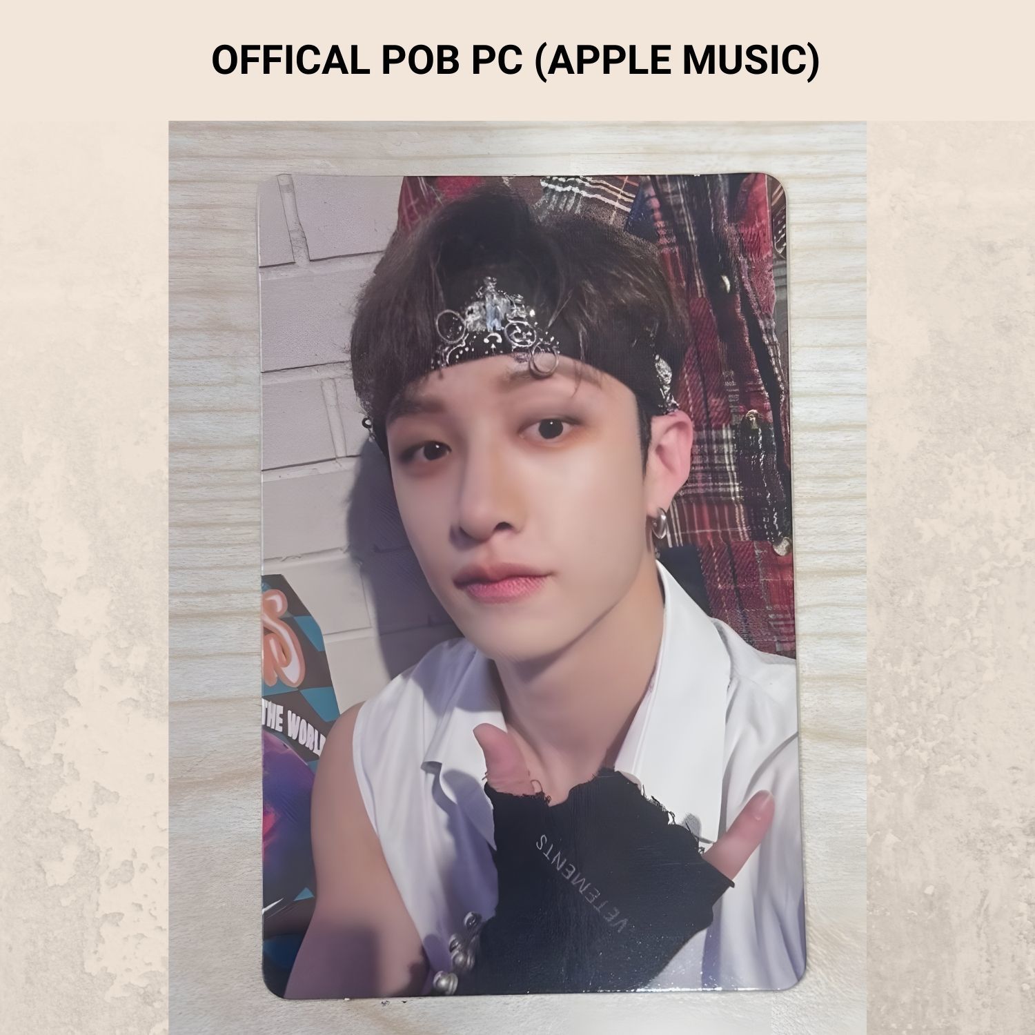 Stray Kids Bangchan '' Maxident '' Apple Music POB PC