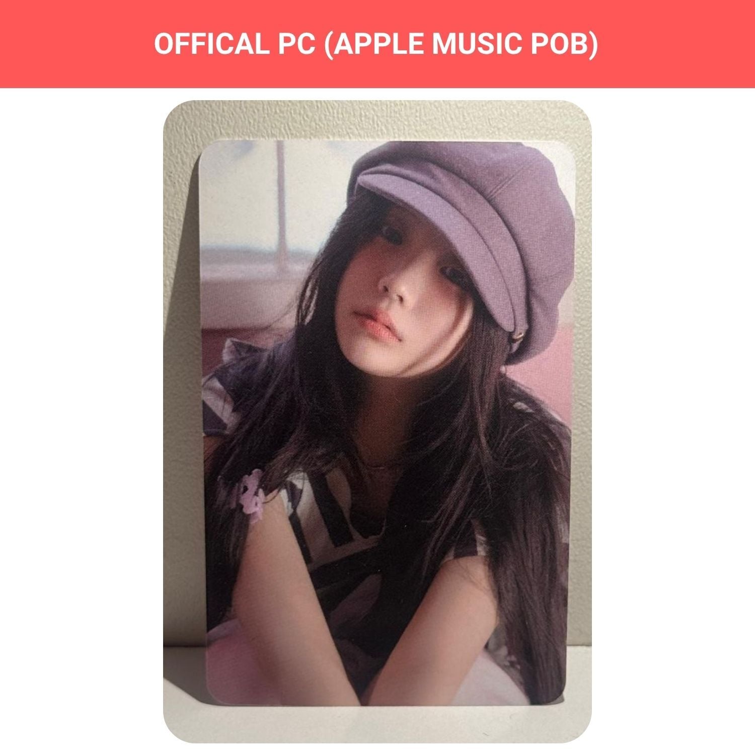 ILLIT Wonhee '' Bomb '' Apple Music POB Photocard