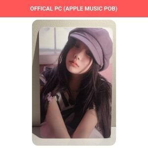 ILLIT Wonhee '' Bomb '' Apple Music POB Photocard