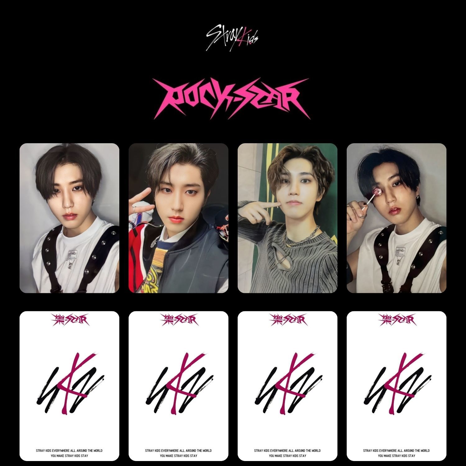 STRAY KIDS Han '' Rock Star '' Albüm PC Set