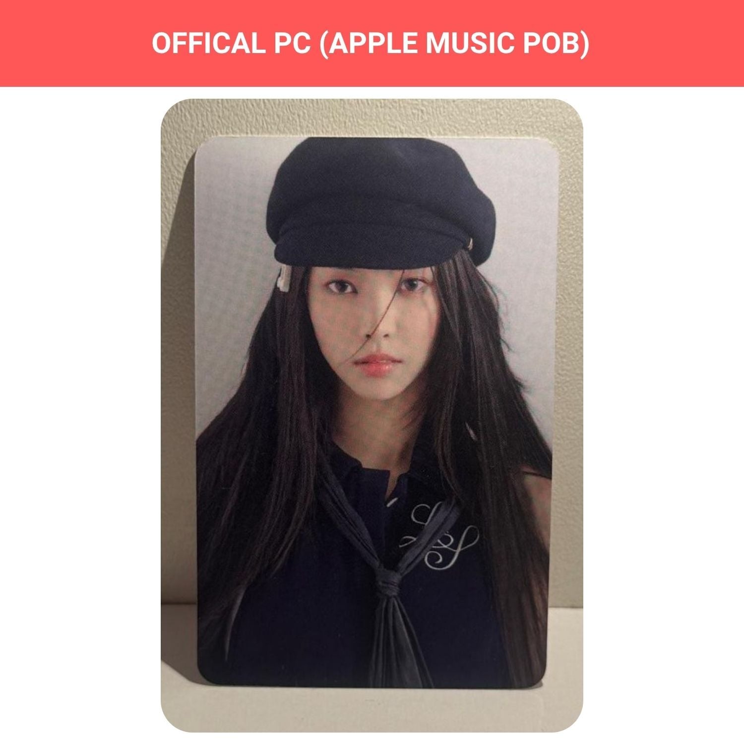 ILLIT Yunah '' Bomb '' Apple Music POB Photocard