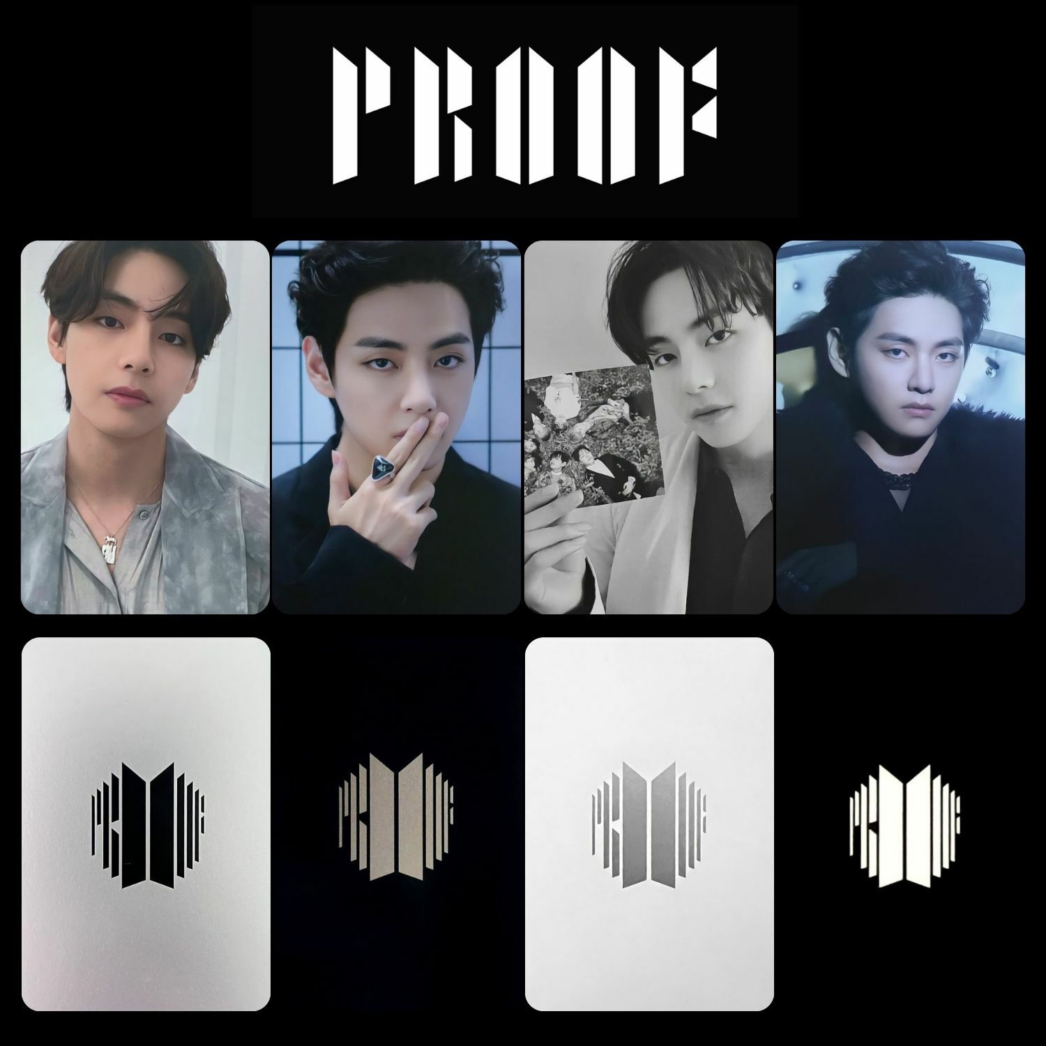 BTS V '' Proof '' Albüm Kart Seti