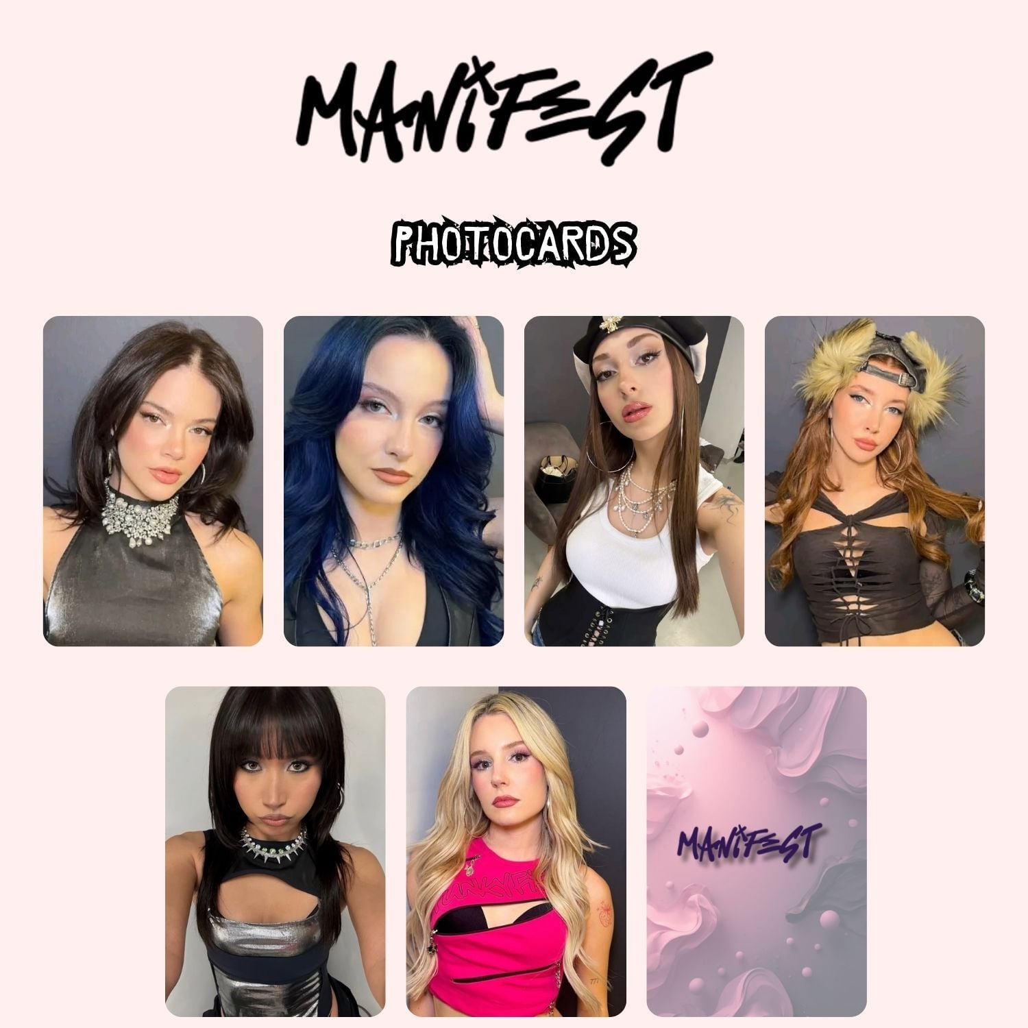 MANIFEST  ''OT6 '' Photocards Set 4