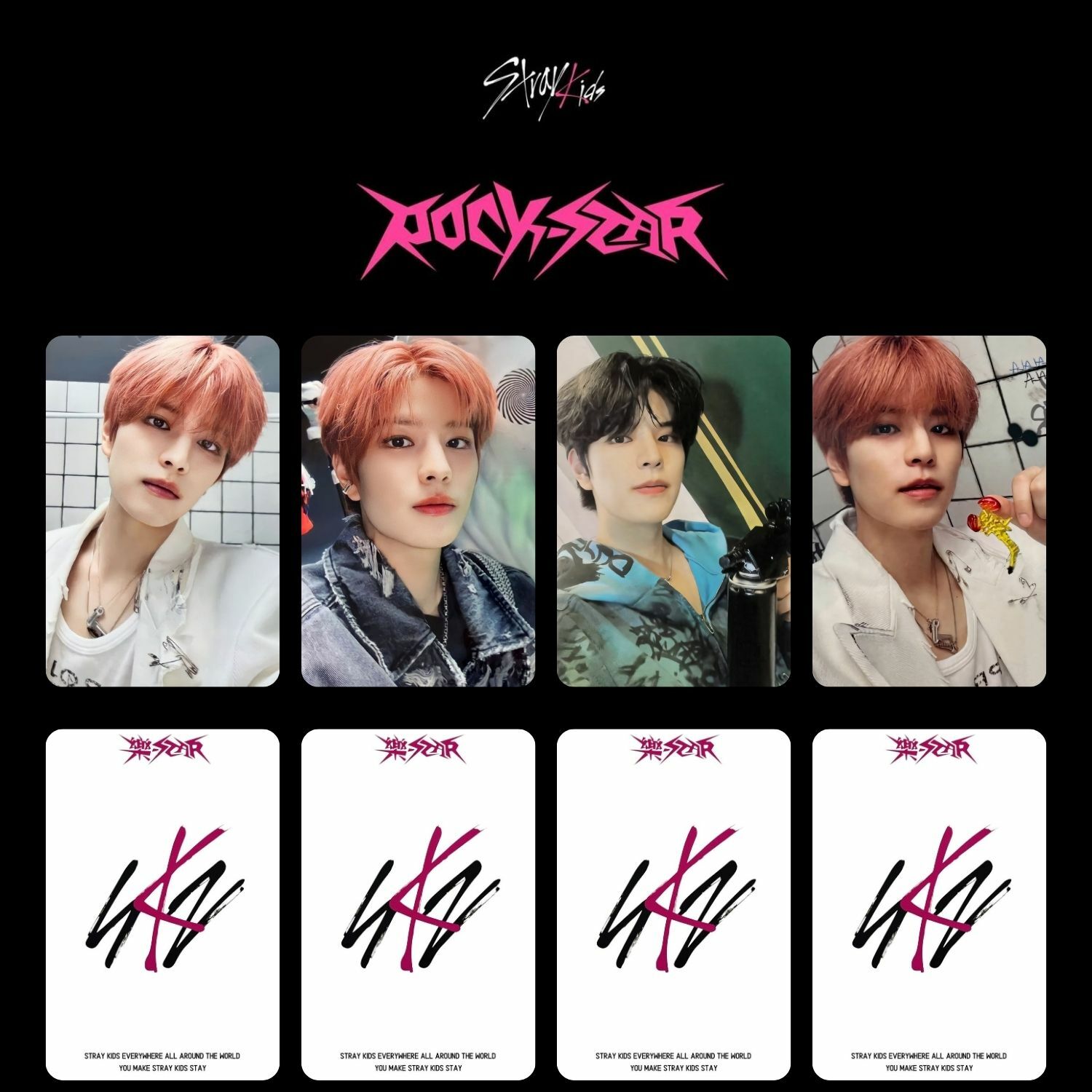 STRAY KIDS Seungmin '' Rock Star '' Albüm PC Set