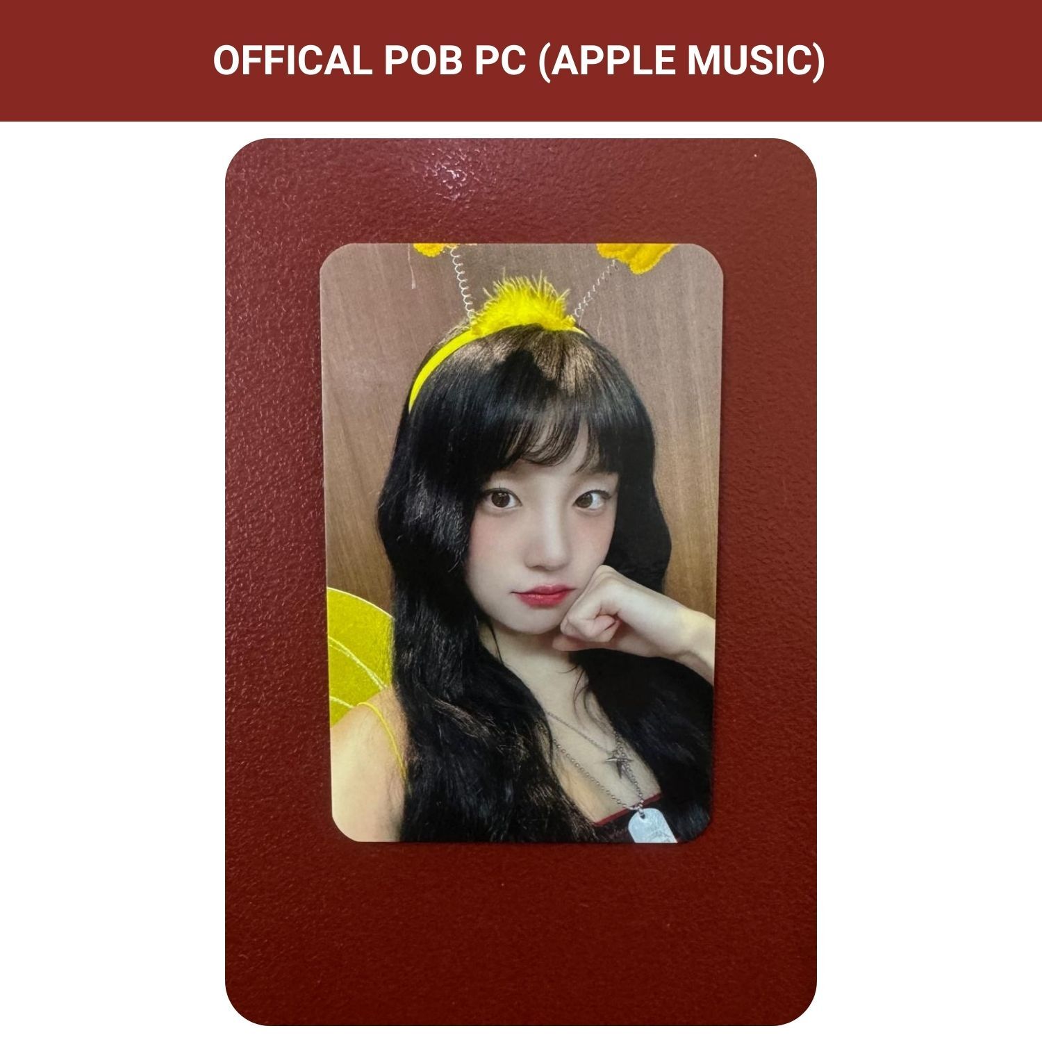 (G)I-DLE Yuqi '' I SWAY '' Apple Music POB PC