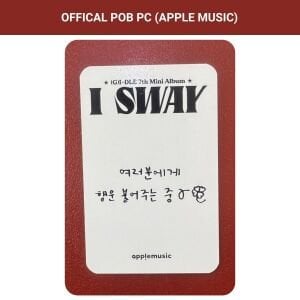 (G)I-DLE Minnie '' I SWAY '' Apple Music POB PC 2