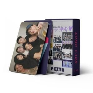 BTS '' 2024 Festa '' Çift Yön Baskılı Lomo Card Seti