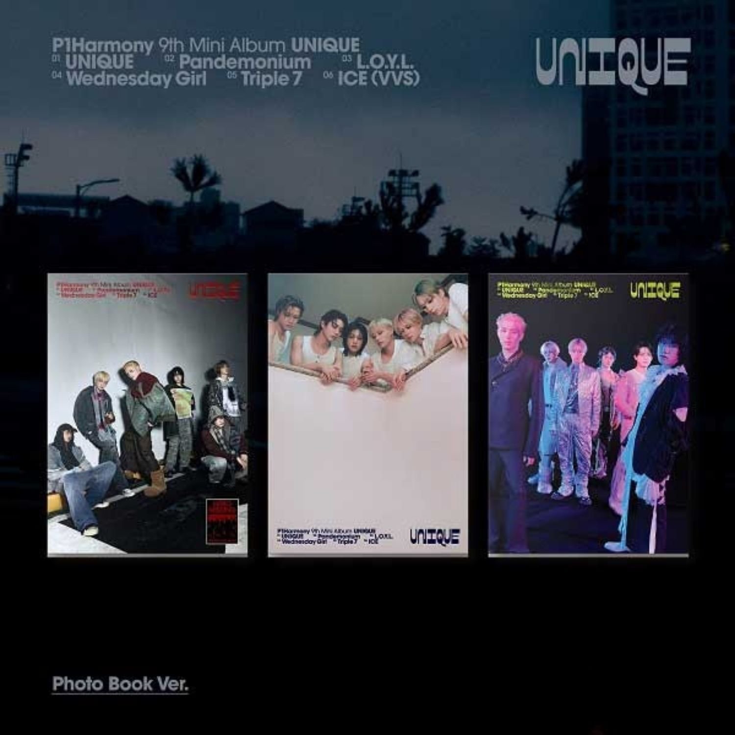 P1Harmony – 9th Mini Album [UNIQUE] (Photobook Ver.) (Random)