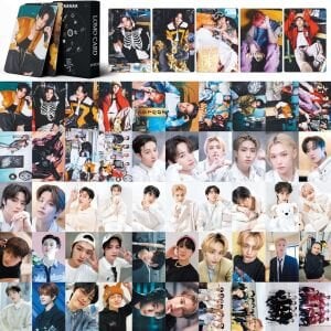STRAY KIDS '' 5 Star '' Çift Yön Baskılı Lomo Card Seti