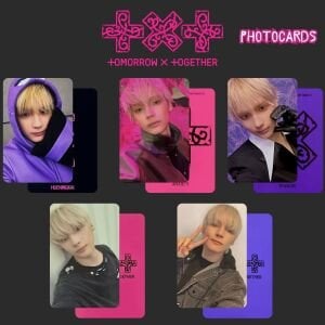 TXT HueinigKai '' 7th Year '' Photocards Set