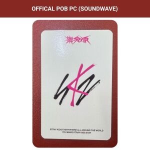 Stray Kids Changbin '' Rock Star '' Soundwave POB PC