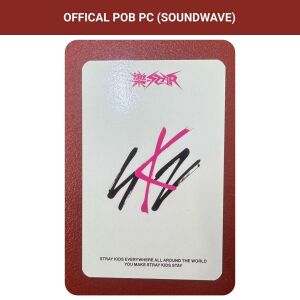 Stray Kids Seungmin '' Rock Star '' Soundwave POB PC