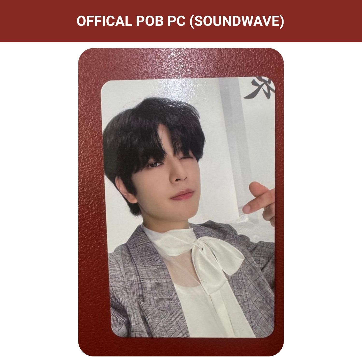 Stray Kids Seungmin '' Rock Star '' Soundwave POB PC