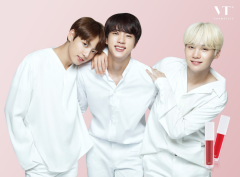 BTS ''VT COSMETICS'' GRUP VE ÜYE KARTPOSTALLARI Grup 1